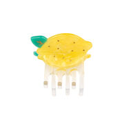 Lemon mini hair claw clip